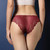 2pcs Sexy Lace Seamless Underwear Women Ultra-thin Low-Waisted Perspective Triangle Pants, Size: M(Claret) 2pcs Sexy Lace Seamless Underwear Women Ultra-thin Low-Waisted Perspective Triangle Pants, Size: M(Claret)