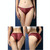 2pcs Sexy Lace Seamless Underwear Women Ultra-thin Low-Waisted Perspective Triangle Pants, Size: M(Claret) 2pcs Sexy Lace Seamless Underwear Women Ultra-thin Low-Waisted Perspective Triangle Pants, Size: M(Claret)