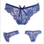 3pcs Sexy Lace Flower Triangle Pants Ladies Bow Low-Waisted Thong(Red) 3pcs Sexy Lace Flower Triangle Pants Ladies Bow Low-Waisted Thong(Red)