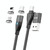 ENKAY 6-in-1 PD100W USB-A / Type-C to Type-C / 8 Pin / Micro USB Magnetic Fast Charging Cable, Cable Length:1m(Black)