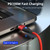 ENKAY 6-in-1 PD100W USB-A / Type-C to Type-C / 8 Pin / Micro USB Magnetic Fast Charging Cable, Cable Length:1m(Black)