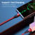 ENKAY 6-in-1 PD100W USB-A / Type-C to Type-C / 8 Pin / Micro USB Magnetic Fast Charging Cable, Cable Length:1m(Black)