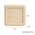 12x12x1.5cm Jewelry Tray Ring Square Empty Plate Earrings Necklace Jewelry Display Tray(Blue)