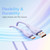 Baseus Pudding Series 100W USB to Type-C Fast Charging Data Cable, Length:2m(Purple)