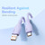 Baseus Pudding Series 100W USB to Type-C Fast Charging Data Cable, Length:2m(Purple)