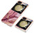 For Samsung Galaxy Z Flip5 Electroplating Marble Dual-side IMD Phone Case(Rose Red 014)
