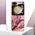 For Samsung Galaxy Z Flip5 Electroplating Marble Dual-side IMD Phone Case(Rose Red 014)