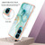 For Honor 90 Lite 5G Electroplating Marble Dual-side IMD Phone Case(Green 003)