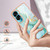 For Honor 90 Lite 5G Electroplating Marble Dual-side IMD Phone Case(Green 003)