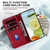 For Nokia X30 Double 8-shaped Embossed Leather Phone Case(Red)
