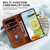 For Honor X8 5G Double 8-shaped Embossed Leather Phone Case(Brown)