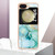For Samsung Galaxy Z Flip5 Electroplating Marble Dual-side IMD Phone Case(Green 003)