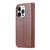 For iPhone 15 Pro AZNS Sheepskin Texture Flip Leather Phone Case(Brown)