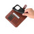 For iPhone 15 Pro AZNS Sheepskin Texture Flip Leather Phone Case(Brown)