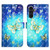 For Samsung Galaxy A25 5G / A24 3D Painting Horizontal Flip Leather Phone Case(Golden Butterfly)