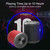 XDOBO Draco Mini IPX6 Waterproof Portable TWS Wireless Bluetooth Speaker Subwoofer (Red)