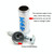 HSD HS-80CC Mini Hand-Press Manual Car Grease Filler Portable Oil Injection Pump