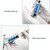 HSD HS-80CC Mini Hand-Press Manual Car Grease Filler Portable Oil Injection Pump