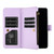 For Samsung Galaxy Z Fold3 Litchi Texture Zipper Wallet Leather Phone Case(Purple)