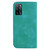 For OPPO A55 5G/A53s 5G/A54 4G/A16 7-shaped Embossed Leather Phone Case(Green)