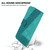 For OPPO A55 5G/A53s 5G/A54 4G/A16 7-shaped Embossed Leather Phone Case(Green)