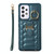 For Samsung Galaxy A53 Vertical Card Bag Ring Holder Phone Case with Dual Lanyard(Dark Green) For Samsung Galaxy A53 Vertical Card Bag Ring Holder Phone Case with Dual Lanyard(Dark Green)