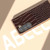 For Samsung Galaxy Z Fold5 Crocodile Texture Genuine Leather Nano Electroplating Phone Case(Coffee)