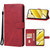 For Realme 11 4G Global Leather Phone Case(Red)