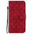 For iPhone 14 Double 8-shaped Embossed Leather Phone Case(Red)