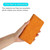 For iPhone 15 Pro Max Ethnic Embossed Adsorption Leather Phone Case(Yellow)
