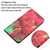 For iPhone 15 Pro Colored Drawing Leather Phone Case(Tulips)