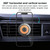 wlons Air Outlet Transparent Magnetic Wireless Charging Car Holder