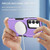 For Samsung Galaxy S23 FE MagSafe Shockproof Armor Phone Case(Purple)