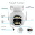 A8-C2 2MP Smart WiFi Surveillance IP Camera, Dual-light Full Color Night Vision / Two Way Audio / TF Card, Power Plug:AU Plug(White)