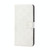 For iPhone 15 Plus Ethnic Style Embossed Pattern Leather Phone Case(White)