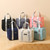 Portable Insulation Bag Waterproof Small Meal Bag Aluminum Foil Thickened Lunch Bag(Navy)