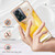 For OnePlus Nord N300 Electroplating Marble Dual-side IMD Phone Case(Draft Beer)