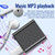 JNN Q8 Portable HD Noise Reduction Smart Voice Recorder, Memory:4GB