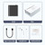 JNN Q8 Portable HD Noise Reduction Smart Voice Recorder, Memory:4GB