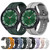 For Samsung Galaxy Watch 6 Classic 47mm 20mm Loop Silicone Watch Band(Dark Grey)