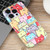 For iPhone 14 Dustproof Net Full Coverage PC Phone Case(Cats)