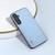 For Samsung Galaxy S23 FE 5G ABEEL Arashi Texture PU Phone Case(Curtain Blue)