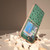 For Samsung Galaxy Z Flip5 Genuine Leather Ostrich Texture Series Nano Plating Phone Case(Green)