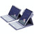 For iPad 10th Gen 10.9 2022 Round Button 360 Degree Rotatable Bluetooth Keyboard Leather Case(Lavender Purple)