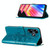 For Infinix Hot 30 4G / X6831 Embossed Butterfly Leather Phone Case(Blue)