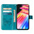 For Infinix Hot 30 4G / X6831 Embossed Butterfly Leather Phone Case(Blue)