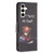 For Samsung Galaxy S23 FE 5G Colored Drawing Pattern Leather Phone Case(Bear)