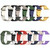 For Apple Watch SE 44mm Square Buckle Armor Style Silicone Watch Band(White)