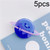 5pcs Cartoon Shape Airbag Ring Holder Epoxy Lazy Desktop Telescopic Phone Holder(Planet)