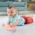 Baby UFO Teething Rattle Toy Comforting Puzzle Hand Rattle(Pink)